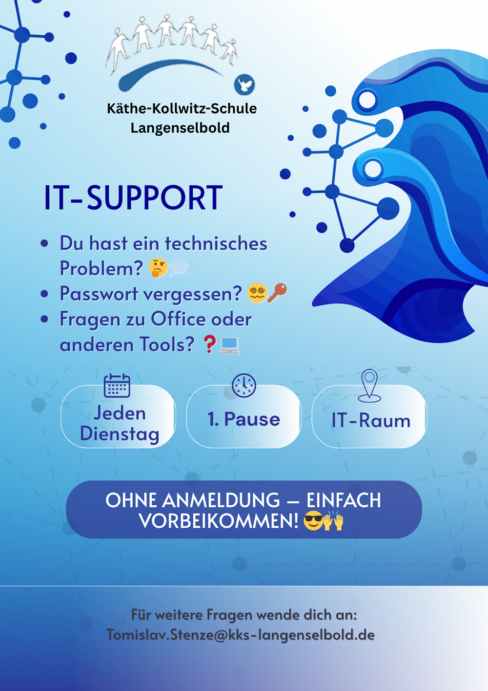 Flyer IT Support Beitragsbild