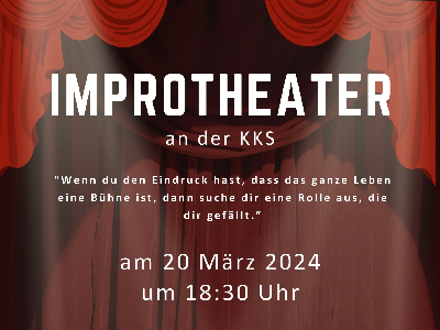 Das Improtheater an der KKS am 20.03.